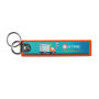 Full color bedrukte sleutelhanger met dubbele metalen ring