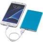 Pep aluminium powerbank 4000 mAh - Lichtblauw