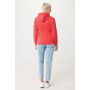 IQONIQ Jasper gerecycled katoen hoodie, luscious red (XXS)