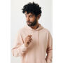 IQONIQ Rila lichtgewicht gerecycled katoen hoodie, peach nectar (L)