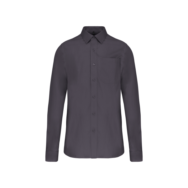 Chemise popeline manches longues Zinc XXL Chemise popeline manches longues Zinc XXL