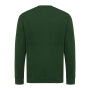 Iqoniq Etosha lichtgewicht gerecycled katoen sweater, forest green (S)