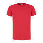 L&S T-shirt Everywear Cooldry for him 187c Red-2XL