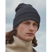Recycled Original Cuffed Beanie - Black - One Size