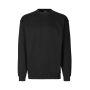 Klassiek sweatshirt | katoen - Zwart, 3XL