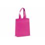 Draagtas gelamineerd non-woven klein 105g/m² - Roze