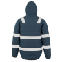 Gerecycled gewatteerd jack ripstop Navy XXL