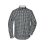 Men's Checked Shirt black/white 3XL