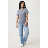 IQONIQ Brett gerecycled katoen t-shirt, light heather navy (XXS)