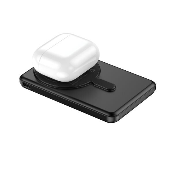 Urban Vitamin Redwood 5-in-1 5.000mAh 20W PD magn. powerbank, zwart Urban Vitamin Redwood 5-in-1 5.000mAh 20W PD magn. powerbank, zwart