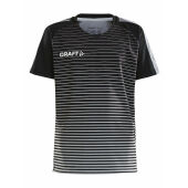 *Pro Control stripe jersey jr black/platin 122/128