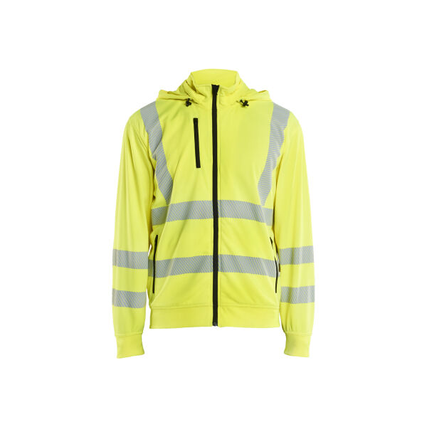 Sweatshirt met afneembare capuchon High Vis
