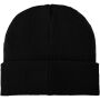 Boreas beanie met patch - Zwart