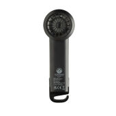 Twist RCS rplastic herlaadbare draagbare ventilator, zwart