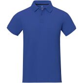 Calgary herenpolo met korte mouwen - Blauw - XS
