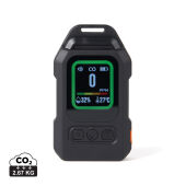 Nordic Drift Everest draagbare CO-melder met LED-alarm, zwart