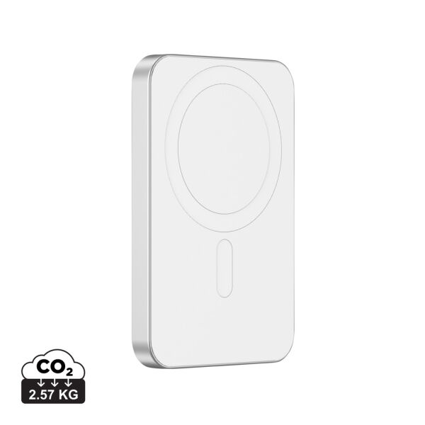 Urban Vitamin Richmond RCS rplastic/alu 5000 mAh powerbank, zilver Urban Vitamin Richmond RCS rplastic/alu 5000 mAh powerbank, zilver