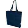 Odessa 220 g/m² GRS gerecyclede totebag 13L - Marineblauw