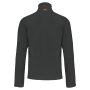 Microfleece met rits en raglanmouwen heren Dark Grey 4XL
