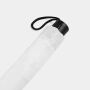 Opvouwbare, uit 2 secties bestaande manueel te openen paraplu REGULAR wit
