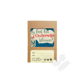 A6 kaart dubbel in cadeaudoosje