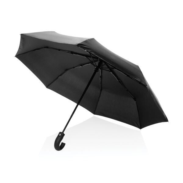 KENTO URBAN 21'' AWARE™ 190T RPET auto open-/sluitparaplu, zwart KENTO URBAN 21'' AWARE™ 190T RPET auto open-/sluitparaplu, zwart