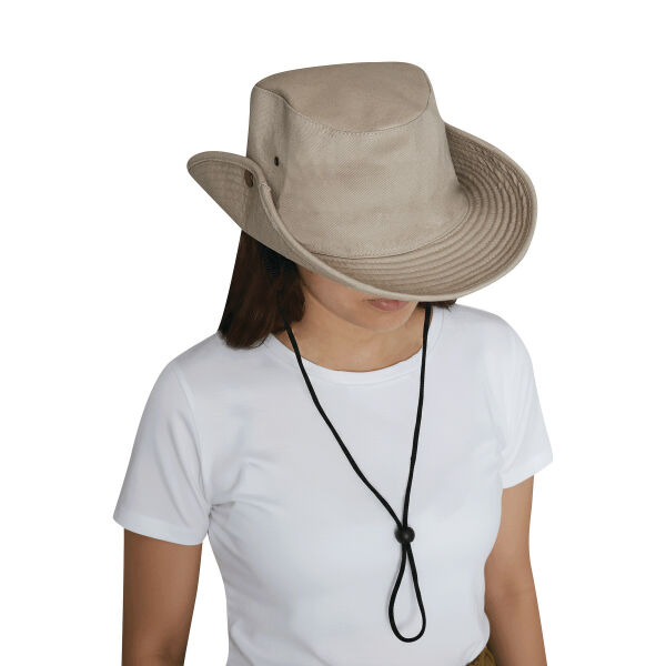 SUNDALE - Safarihoed beige SUNDALE - Safarihoed beige
