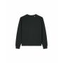 Stella Thinker - Het dames crewneck sweatshirt van gerecycled katoen - Black (XS)