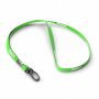 Polyester tubulaire keycord met metalen klem
