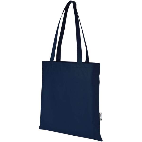 Zeus GRS recycled non-woven convention tote bag 6L - Navy