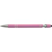 Recyclede aluminium balpen Primo roze
