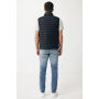 IQONIQ Meru heren gerecycled polyester bodywarmer, zwart (4XL)