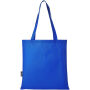 Zeus GRS recycled non-woven convention tote bag 6L - Royal blue