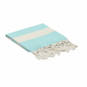 AGOURA - Hammam handdoek 140 gr/m² - Turquoise