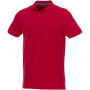 Beryl biologisch gerecyclede herenpolo met korte mouwen - Rood - XS