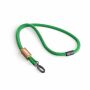Polyester koord-keycord met bamboe plaatje