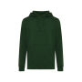 IQONIQ Rila lichtgewicht gerecycled katoen hoodie, forest green (XXS)