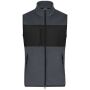 Men's Fleece Vest carbon/black 3XL