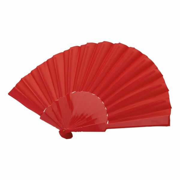 Folding fan COOL RPET red