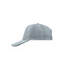 5 Panel Promo Sandwich Cap light grey/black one size