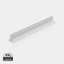 Aluminium driehoekige liniaal 15 cm, zilver