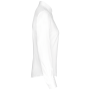 Damesblouse in popeline met lange mouwen White M