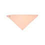 Bandana Bib white/powder pink one size