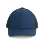 Urban Truckerpet - 6 panelen Light Navy Heather / Dark Grey One Size