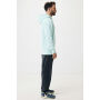 IQONIQ Rila lichtgewicht gerecycled katoen hoodie, crushed mint (XXXL)