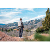 Armond AWARE™ RPET 15.6"  standaard laptoprugzak, beige