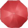Parasol Elsa | 190T polyester | Uv-coating - rood