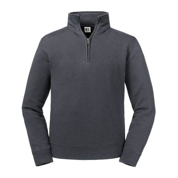 Sweater met ritskraag Authentic Convoy Grey 3XL Sweater met ritskraag Authentic Convoy Grey 3XL