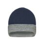 Reversible Beanie navy/grey-heather