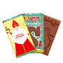 Tony's Chocolonely - Sintreep met wikkel breed - Melk Marsepein - S